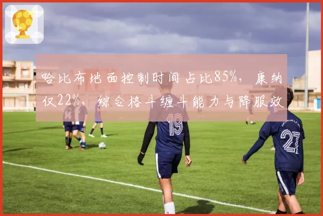 哈比布地面控制时间占比85%，康纳仅22%，综合格斗缠斗能力与降服效率对比